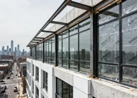 Multifamily building construction